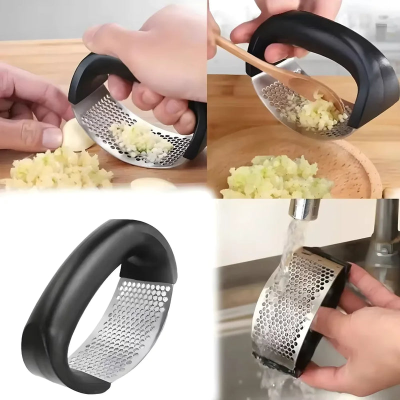 Amassador de Alho em Arco –Produtividade e Design Ergonômico