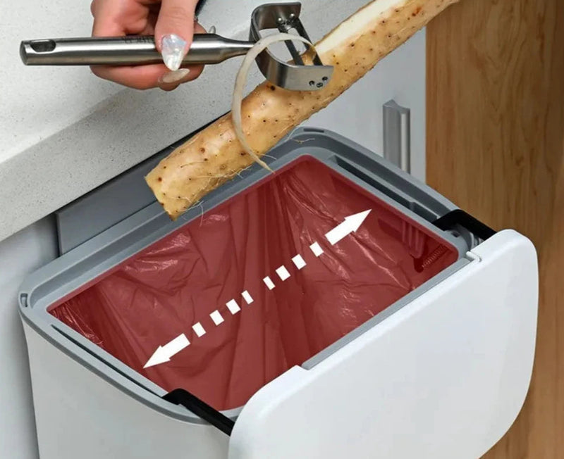 Lixeira Portátil para Armário – Praticidade e Organização