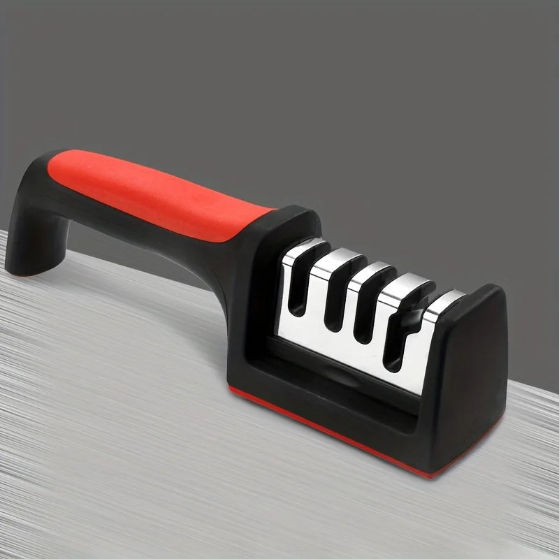 Amolador 4 em 1 – Facas Sempre Afiadas com Segurança e Eficiência