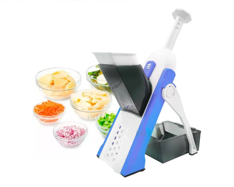 Fatiador 5 em 1 – Corte, Fatie e Rale com Precisão Total