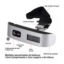 Balança Digital de Bagagem 50kg com Gancho – Portátil e Precisa