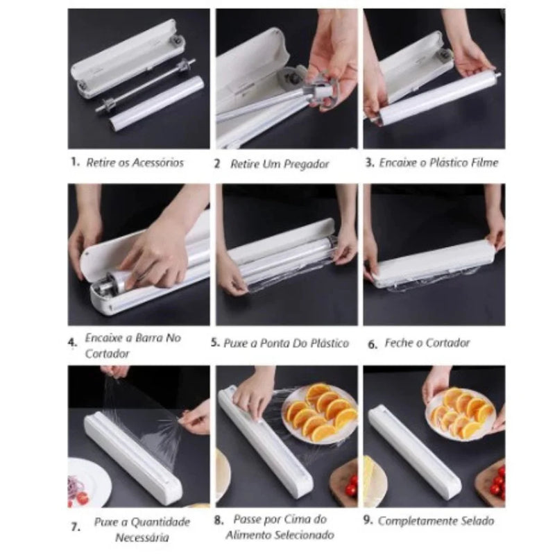 PVC Ziplock Reutilizável – Conserva Alimentos com Agilidade e Segurança