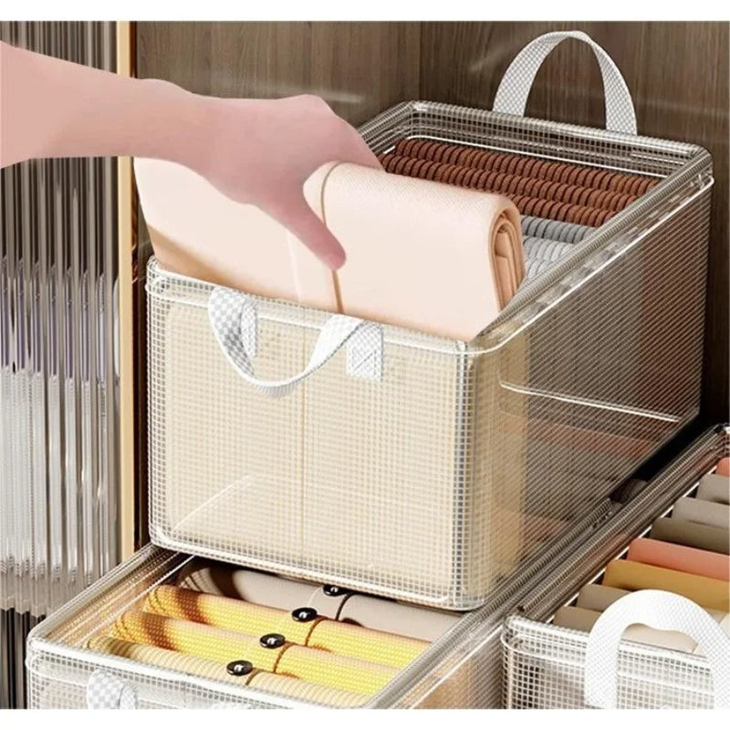 Organizador de Gavetas e Closet – Divisórias para Roupas Íntimas, Meias e Acessórios