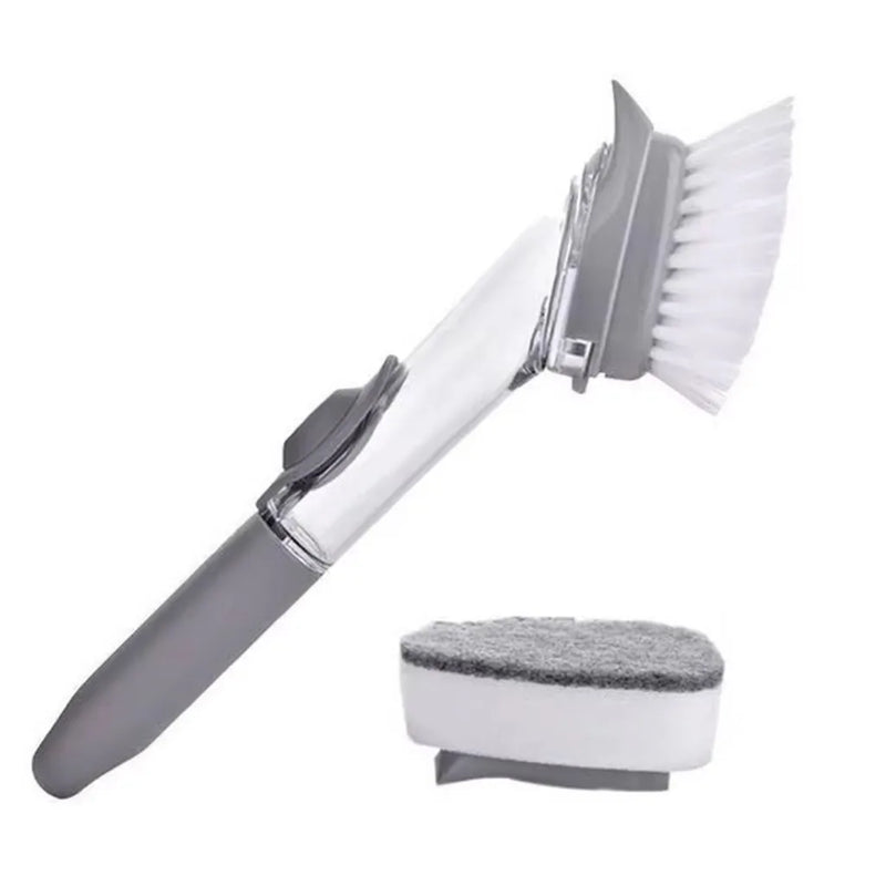 Esponja Portátil com Reservatório de Detergente –Facilidade e Economia