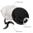 Processador Manual de Alimentos de INOX – Praticidade, Rapidez e Zero Energia