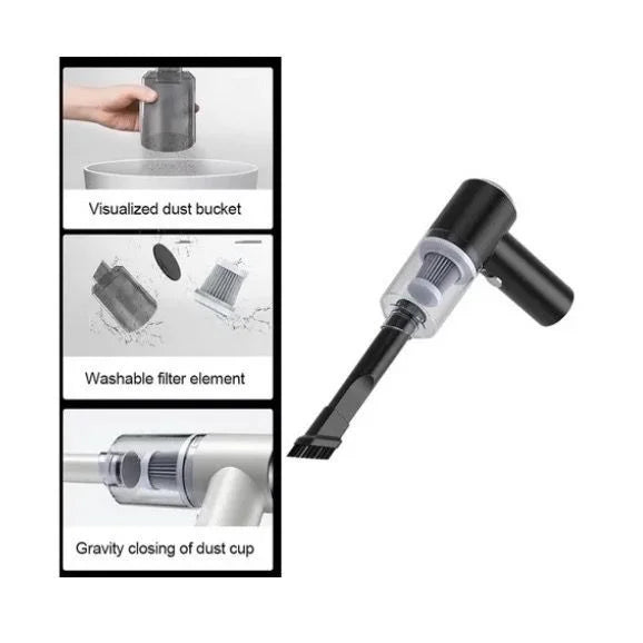 Mini Aspirador Portátil – Limpeza Rápida e Prática