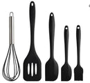 Conjunto 5 em 1 de Utensílios de Silicone – Praticidade e Estilo na Sua Cozinha