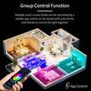 Lâmpada Inteligente LED RGB , Controle por App, Wi-Fi + Bluetooth