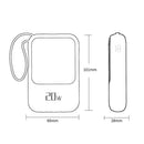 Power Bank Portátil 20W 10000mAh – Carregamento Rápido + 3 Cabos Universais