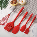 Conjunto 5 em 1 de Utensílios de Silicone – Praticidade e Estilo na Sua Cozinha