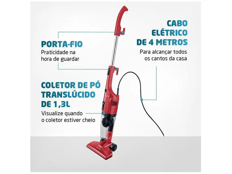 Aspirador Vertical  MONDIAL– Limpeza Prática e Completa para Sua Casa