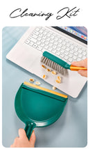 Pá com Escova 2 em 1 – Praticidade e Agilidade na Limpeza da Sua Casa