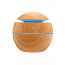 Mini Humidificador USB em Madeira – Ar Saudável com Estilo e Elegância